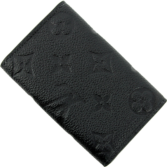 Louis Vuitton Key Case 6 Key Case Multicle 6 Leather Black - Picture 2 of 8